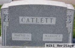 Marion F Catlett