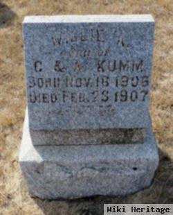 Willie A Kumm