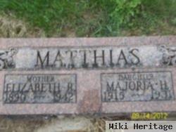 Elizabeth Rebecca Shaw Matthias