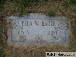 Ella W Nass Bauer