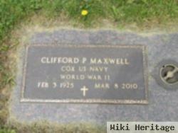 Clifford Porter "pinch" Maxwell