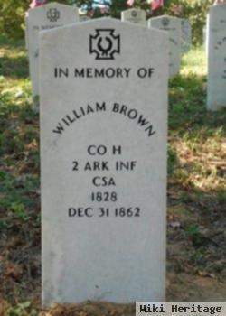 Pvt William Brown