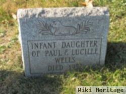 Infant Daughter Wells