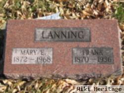 Mary E Lanning