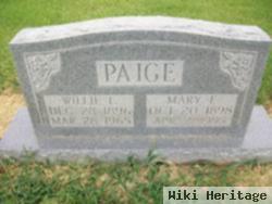 Mary F Paige