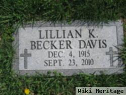 Lillian Kathryn Starrett Davis