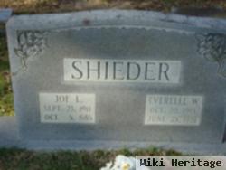 Joe L Shieder