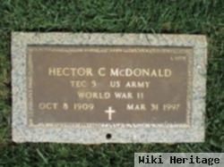 Hector C Mcdonald