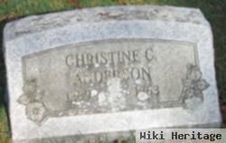 Christine C Anderson