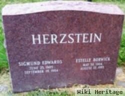 Sigmund Edwards Herzstein, Sr