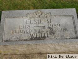 Elsie M White