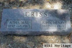 Atha Mae Criss