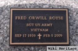 Fred Orwill Royse