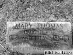 Mary Thomas Sprott