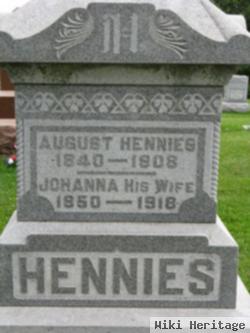August Johann Heinrich Friedrich Hennies