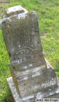 Margaret Frances Curd