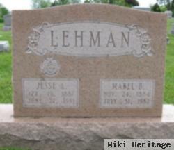 Jesse A Lehman