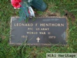 Leonard F Henthorn