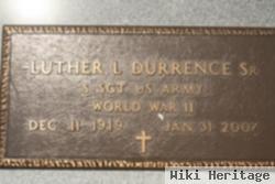 Sgt Luther L. Durrence, Sr