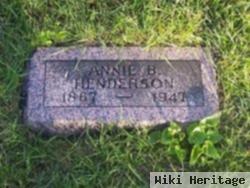 Annie B Henderson