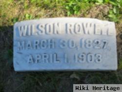 Wilson Rowell