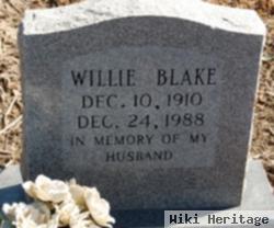 Willie Blake