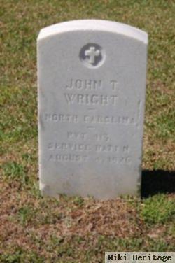 John T Wright