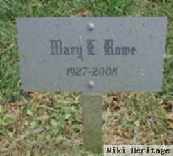 Mary E Reese Rowe