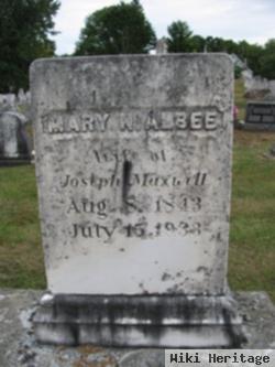 Mary N. Albee Maxwell