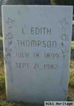 Lettie Edith Wilde Thompson