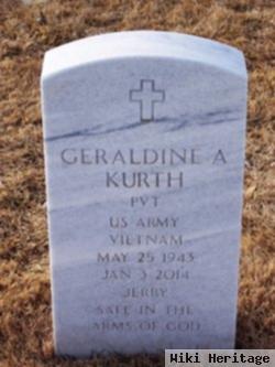 Geraldine A "jerry" Kurth