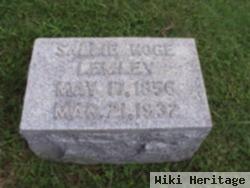 Sallie A. Hoge Lemley