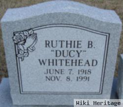 Ruthie B "ducy" Whitehead