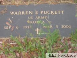 Warren E Puckett