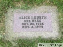 Alice I. Hess Kurth