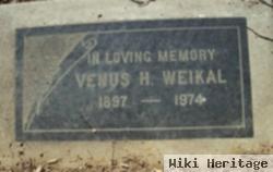 Venus H Weikal