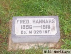 Fred Roy Hannahs