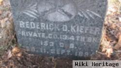 Frederick D. Kiefer