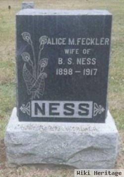 Alice M Feckler Ness