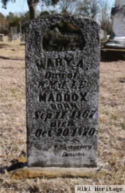 Mary Abigail Maddox