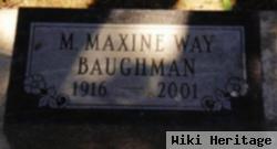 Maxine Way Baughman