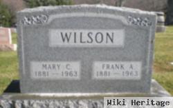 Frank A Wilson