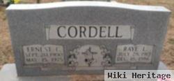 Raye L Cordell