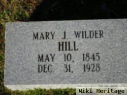 Mary J Wilder Hill