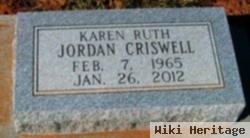 Karen Ruth Jordan Criswell