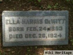 Mary Ella Harris Dewitt