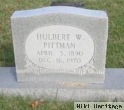 Hulbert W. Pittman