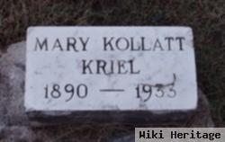 Mary Kollatt Kriel