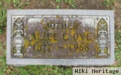 Alice C Dye