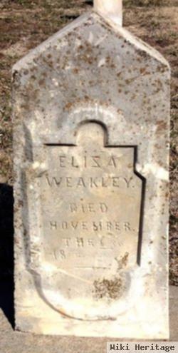 Elisa Weakley